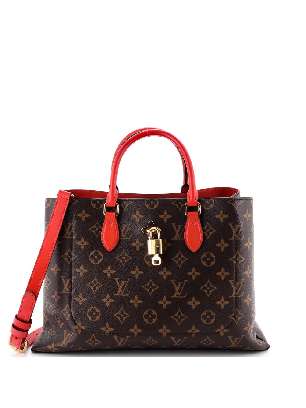 Louis Vuitton Flower Tote Canvas With #370173L18B